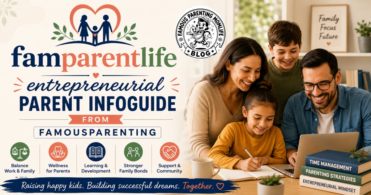 famparentlife entrepreneurial parent infoguide from famousparenting