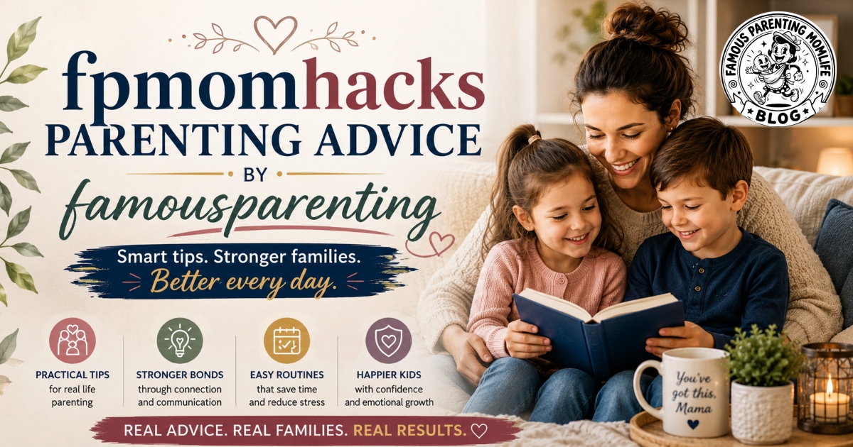 fpmomhacks parenting advice by famousparenting