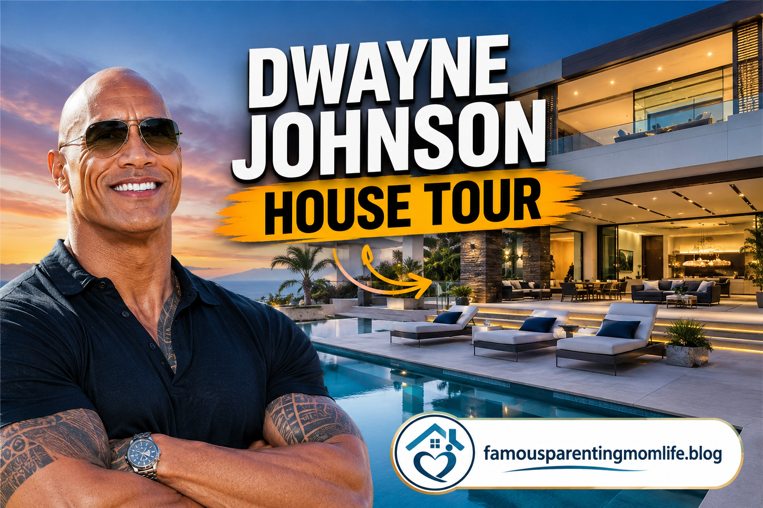 Dwayne Johnson House Tour