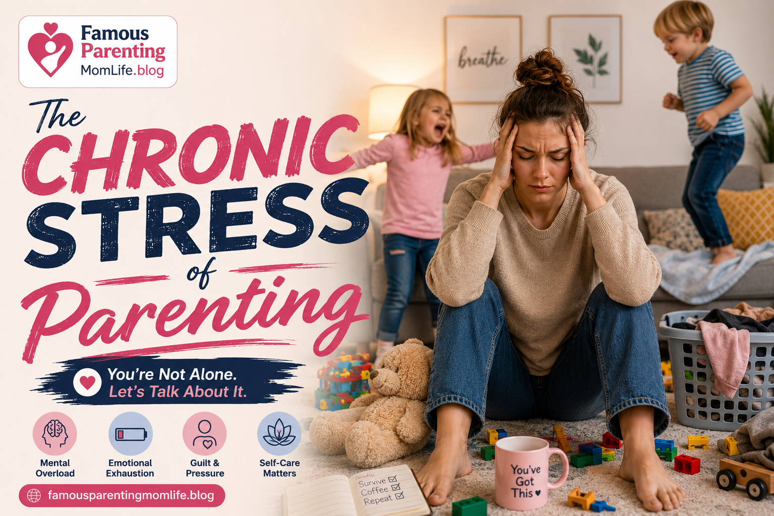 The Chronic Stress of Parenting: Why It Never Really Switches Off